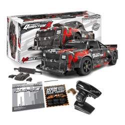 Maverick QuantumR Flux 4S 1:8 4WD Race Truck - Grey/Red RTR RC Car 150313