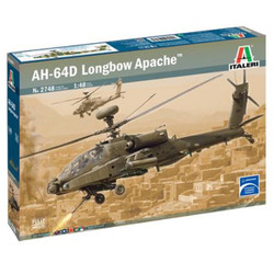 ITALERI British Army  AH-64D Longbow Apache 2748 1:48 Helicopter Model Kit