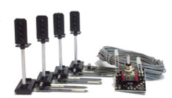 Train Tech Sensor Signal Starter Pack - 4 Aspect HO/OO Gauge TTSSP1