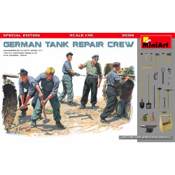 Miniart 35319 German Tank Crew Repair Crew 1:35 Model Kit