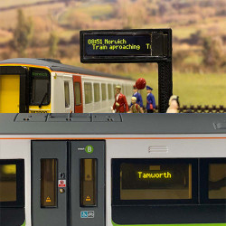 Train Tech Smart Screen - Twin Pack OO Gauge TTSD2