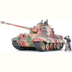 TAMIYA King Tiger Tank Ardennes Front 1:35 Military Model Kit 35252