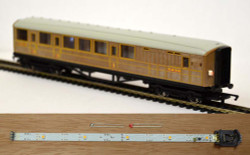 Train Tech Automatic Coach Lighting - Warm White/Constant Tail HO/OO Gauge