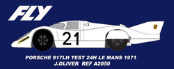 Fly Car Model Porsche 917LH Le Mans 1971 Jackie Oliver 1:32 A2050