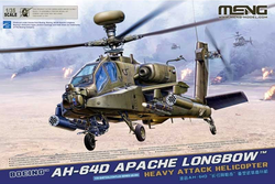 Meng AH-64D Apache Longbow Heavy Attack Helicopter 1:35 Model Kit