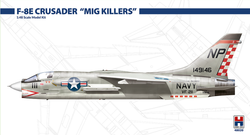 Hobby 2000 F-8E Crusader "MIG Killers" 1:48 Model Kit 48020