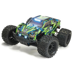 FTX Ramraider Brushless 4WD Monster Truck 1:10 RTR RC Car - Green/Blue