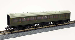 Dapol Maunsell SR Brake Composite Coach Lined Green 6565 N Gauge DA2P-012-075