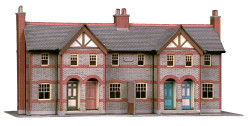 Superquick Four Terraced Houses Card Kit OO Gauge SQB30