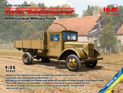 ICM V3000S Einheitsfahrerhaus WW2 German Truck 1:35 Model Kit