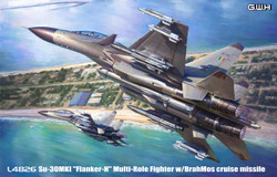 Great Wall Hobby Sukhoi Su-30MKI "Flanker-H" Multi-Role Fighter 1:48 Model Kit