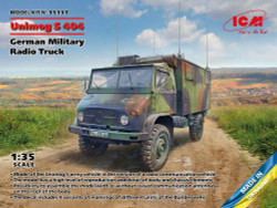 ICM 35137 Unimog S 404 Military Radio Truck 1:35 Model Kit