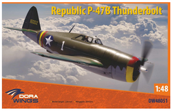 Dora Wings 48051 Republic P-47B Thunderbolt Plane 1:48 Aircraft Model Kit