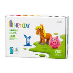 Hey Clay Animals 6 Can Medium Set E73574ED