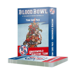 Games Workshop Warhammer Blood Bowl: Underworld Denizens Team Card Pack 202-35