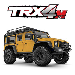 Traxxas TRX-4M Land Rover Defender 1:18 RTR 4x4 RC Scale Crawler - Tan