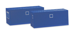 Herpa Mobile Office Container Set (2) HO Gauge HA053600-003