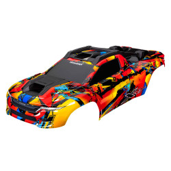 Traxxas XRT Body Solar Flare - Assembled, Painted, Decals Applied 7898