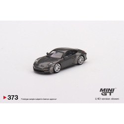 MiniGT Porsche 911 (992) GT3 Touring Agate Grey Metallic (RHD) 1:64 Model MGT00373-R