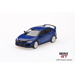 MiniGT Honda Civic Type R (Fk8) Aegean Blue With Modulo Kit R 1:64 Model MGT00017-R