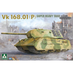 Takom 2158 Vk 168.01 (P) Super Heavy Tank German 1:35 Plastic Model Kit