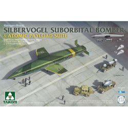 Takom 5018 German Silbervogel Suborbital Bomber & Atomic Payload 1:72  Model Kit