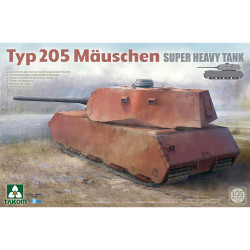 Takom 2159 Typ 205 Mauschen Super Heavy Tank German Little Mouse 1:35  Model Kit