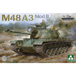 Takom 2162 US M48A3 Mod B Patton Main Battle Tank 1:35 Model Kit