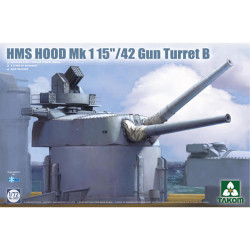 Takom 5020 HMS Hood Mk1 15"/42 Gun Turret B 1:72 Plastic Model Kit
