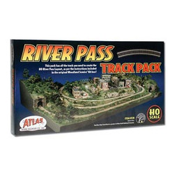 Woodland Scenics ST1184 RIVER PASS TRACK PACK FREE WITH WST1484 HO Gauge
