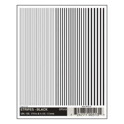 Woodland Scenics DT513 Stripes - Black