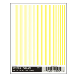 Woodland Scenics DT516 Stripes - Yellow