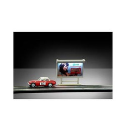 Proses LS-308 Illuminated Billboard (Built, laser-cut acrylic)