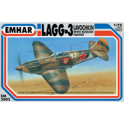 Emhar 2002 LaGG-3 WWII Russian Fighter 1:72 Model Kit