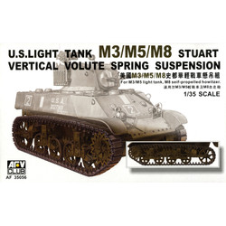 AFV Club AF35056 M3 Stuart V.V.S.S. 1:35 Model Kit