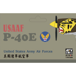 AFV Club AR144S04 P-40E USAAF 1:144 Model Kit