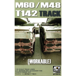 AFV Club AF35010 M60/M48 T142 Workable Track 1:35 Model Kit