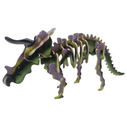 Toyway Triceratops 3D Wooden Puzzle W4105