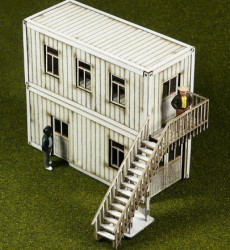 Proses LS-005 Laser-Cut Container Offices (2 containers) OO scale