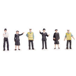 Bachmann Scenecraft 36-041 Police & Security Staff OO Gauge