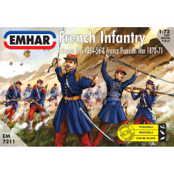 Emhar 7211 French Infantry 1:72 Model Kit