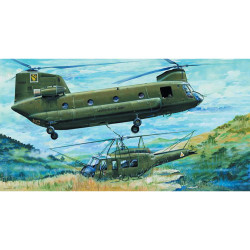 Trumpeter 5104 CH-47A Chinook 1:35 Model Kit