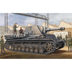 Trumpeter 373 GwIVb Geschützwagen leFH18/1 L28 'Grasshopper' 1:35 Model Kit
