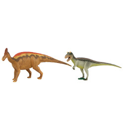 Natural History Museum Carnotaurus & Corythosaurus Dinosaur 1:40 Toy Model