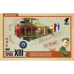 Suyata SYSK003 SPAD XIII & Rickenbacker  Model Kit