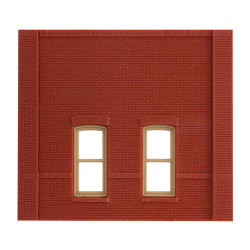 DPM 30134 Street Level Rectangular Window Wall (x4) HO Gauge
