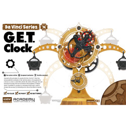 Academy 18185 Da Vinci G.E.T. Clock Model Kit