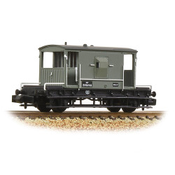 Graham Farish 377-526D BR 20T Brake Van BR Grey (Early)