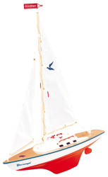 Gunther Sturmvogel Wooden Sailing Boat with Adjustable Mainsail G1810