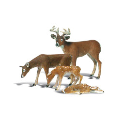 Woodland Scenics A2543 G Buck And Family G Gauge
